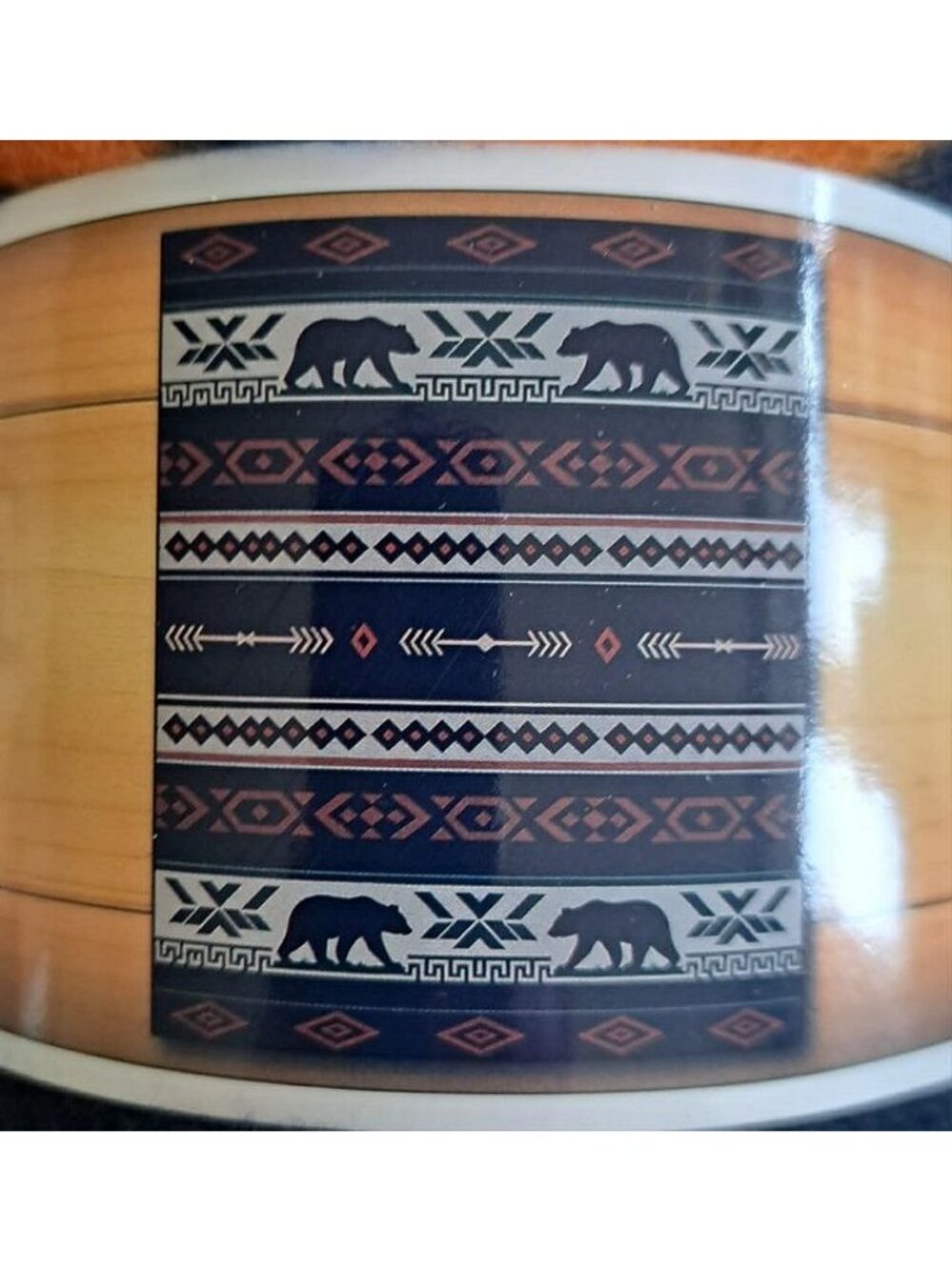 Black Bear Fleece Throw Gift Blanket Reversible Rustic Cabin Home Decor Bears - Picture 2 of 3